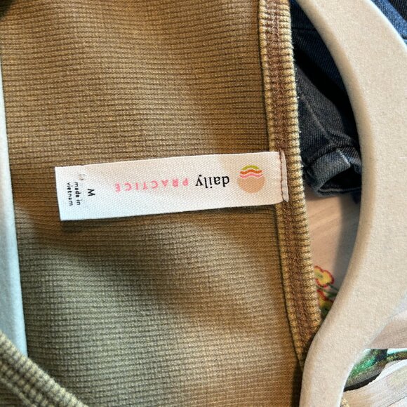 Anthropologie's Daily Practice Brand Bubble Dress, Size M. Gold - Picture 6 of 7